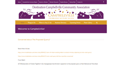 Desktop Screenshot of campbellville.net